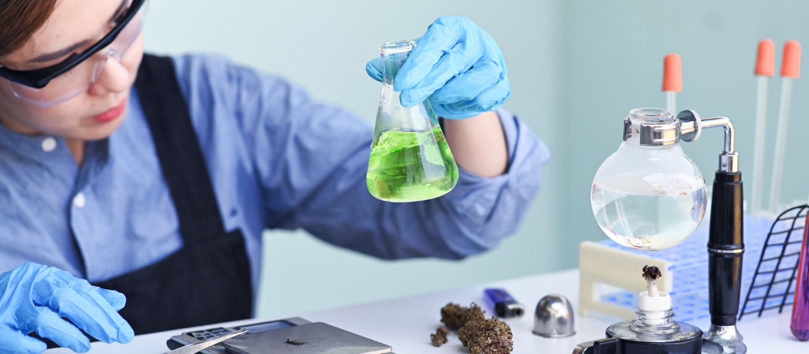 Using lcms in cannabis testing